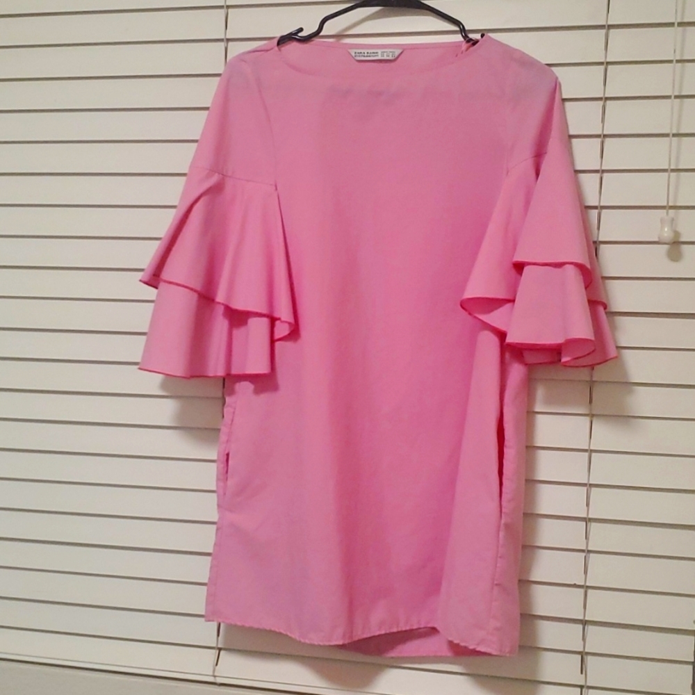 Dress ZARA, size xs , color pink